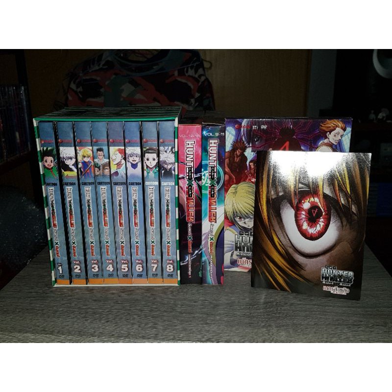 Dvd Hunter X Hunter Boxset The Movie เนตรส เพล งก บกองโจรเงามายา Shopee Thailand