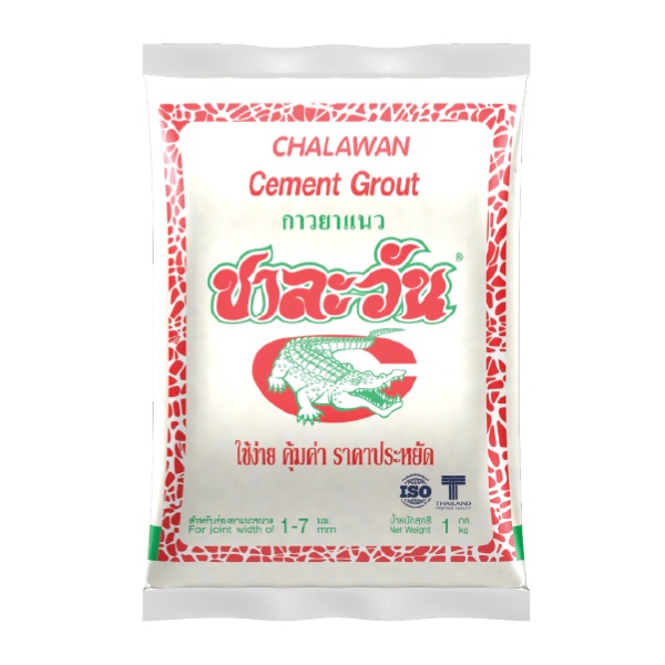 กาวยาแนว ชาละวัน 1KG เทาพิราบ