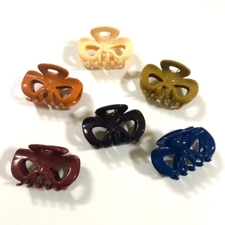 กิ๊บหนีบผม ลายโบว์ No.5 (6 ชิ้น / แพค) Hair Claw Hair Clip