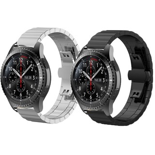 สเตนเลสสตีลสายคล้องคอผีเสื้อสำหรับ Samsung Gear S3 Classic / Frontier Smart Watch