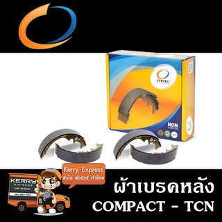 COMPACT (TCN-6715) ผ้าเบรคหลัง MITSUBISHI TRITON 2WD 2.4,2.5,2.8 ปี2006-ON