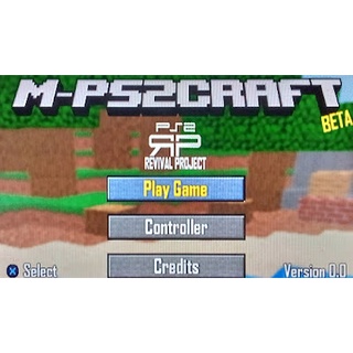 เเผ่นเกม MINECRAFT PS2