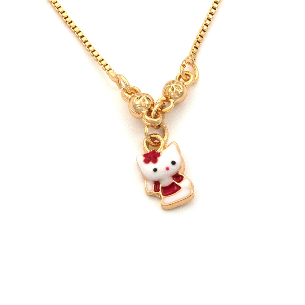 สร้อยคอชุบทองเด็กผู้หญิง NKA17