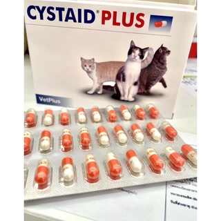 cystaid plus แมว สำหรับแมวเป็นนิ่ว กระเพาะปัสสาวะอักเสบ 1กล่อง