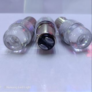 หลอดไฟเบรค Led 9w มอเตอร์ไซค์หลอดไฟหรี่เบรค led สีแดง รถยนต์ 12-24v  (1ดวง 85บ.)