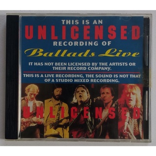 ซีดีเพลง BALLARDS LIVE Various Artists (Live/Concert) *RARE* CD Music