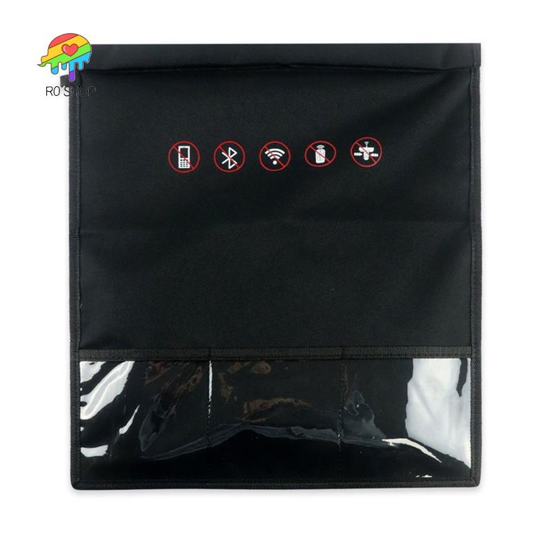สัญญาณ Blocker Faraday กระเป๋าสัญญาณการปิดกั้นกระเป๋า RFID SHIELDING กระเป๋า SHIELDING กระเป๋าสําหรั