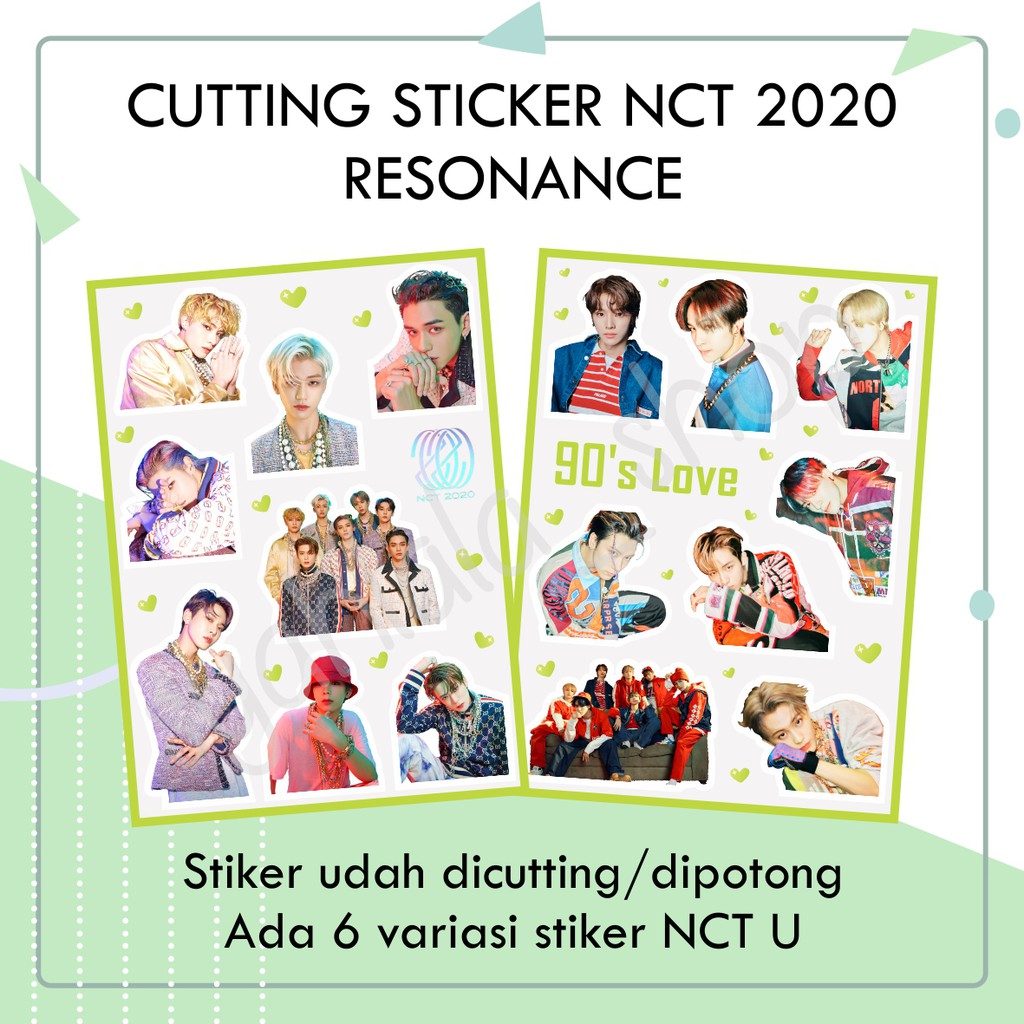 ตัดสติ๊กเกอร์ DECO NCT 2020 NCT U