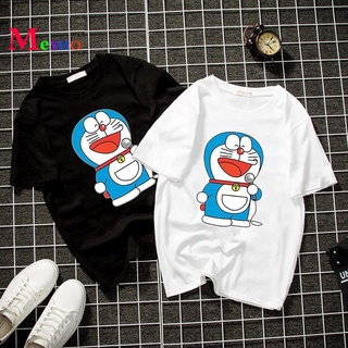 DORAEMON เสื้อยืดลายโดราเอมอนสําหรับผู้ชายเสื้อยืดอินเทรนด์