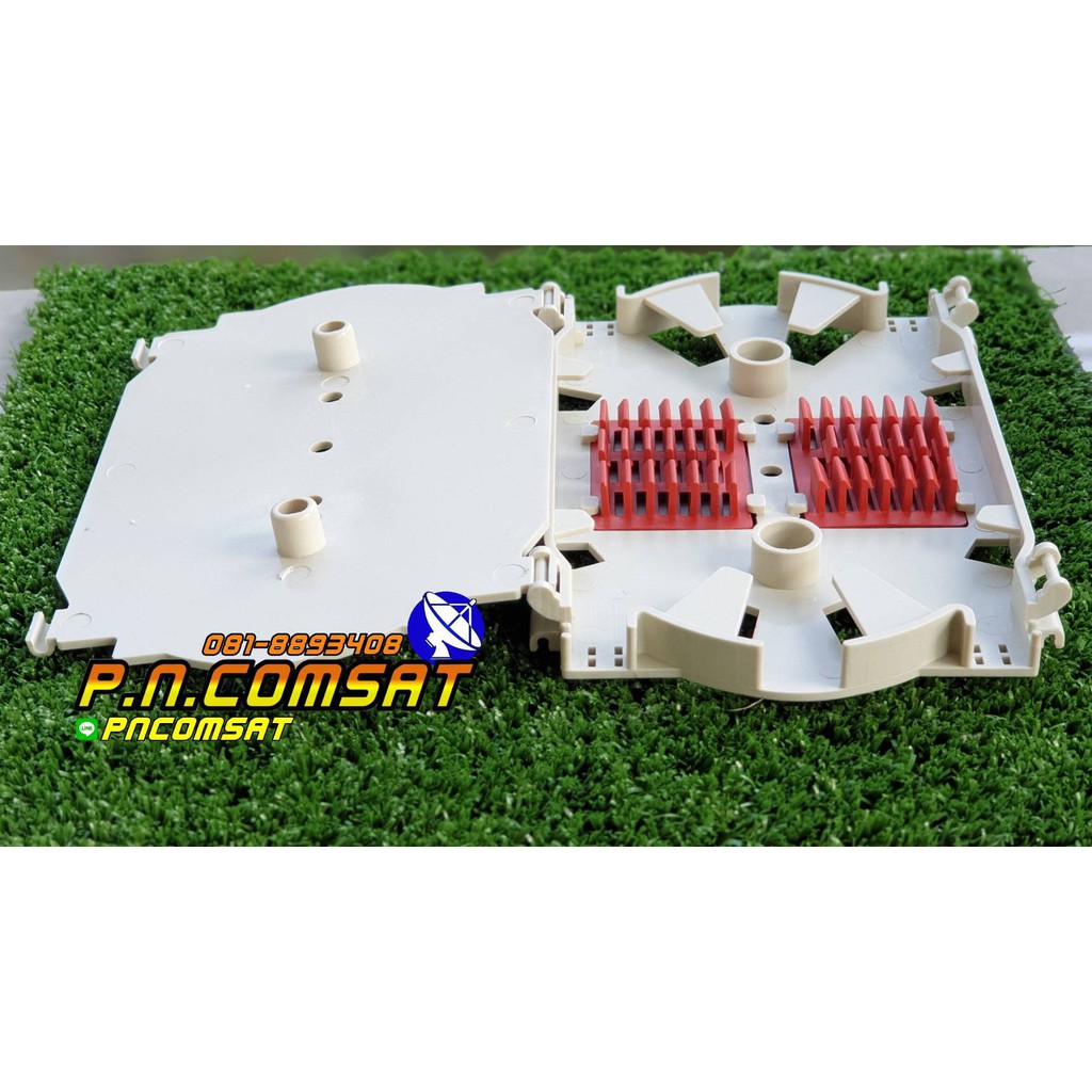 ถาดเก็บสายไฟเบอร์ออฟติก (Fiber Splice Tray 24 slot)