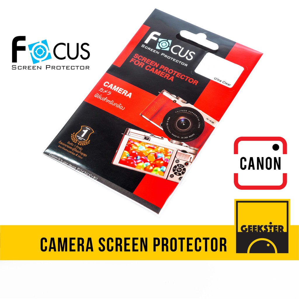 ฟิล์ม Film กันรอยหน้าจอกล้อง Canon EOS M / R ( Camera Screen Protector แคนน่อน EOS M10 / M6 / M50 / M100 / R5 / R6  )