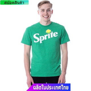 2022 สีเขียวสดใส Sprite โซดามะนาว Coca-Cola logo โคคาโคลา เสื้อยืดผู้หญิงผู้ชาย Coca-Cola Sprite Logo Mens Graphic  คอก