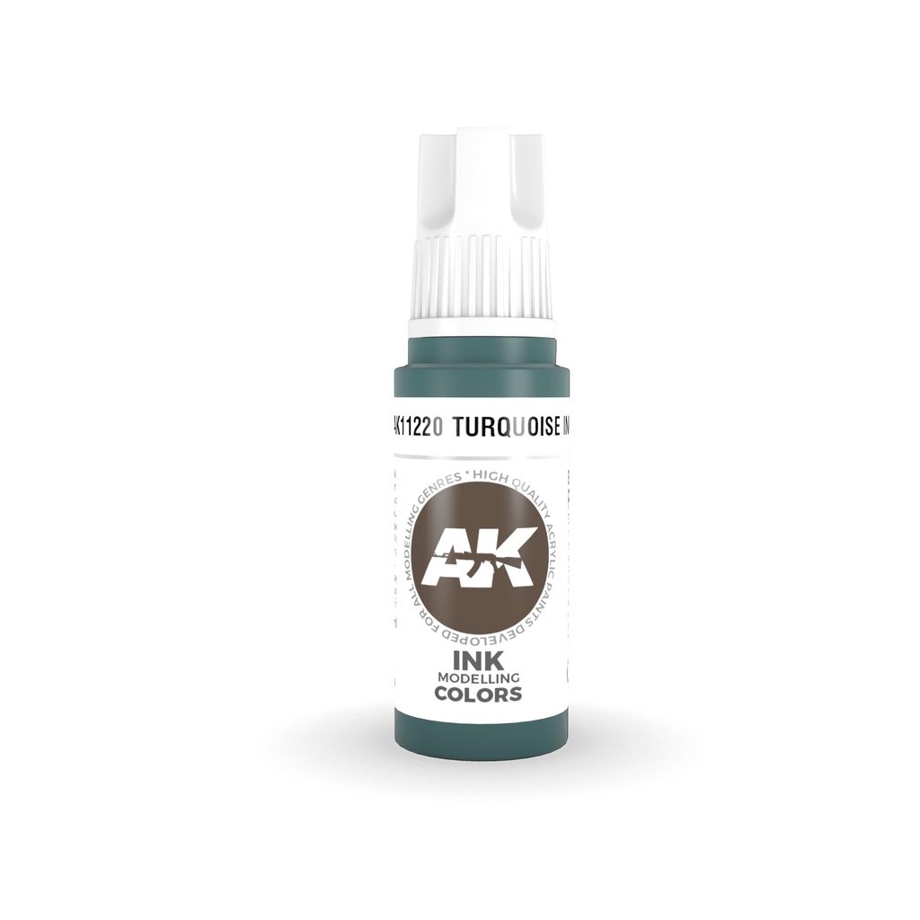 AK PAINTS - AK11220 TURQUOISE – หมึก