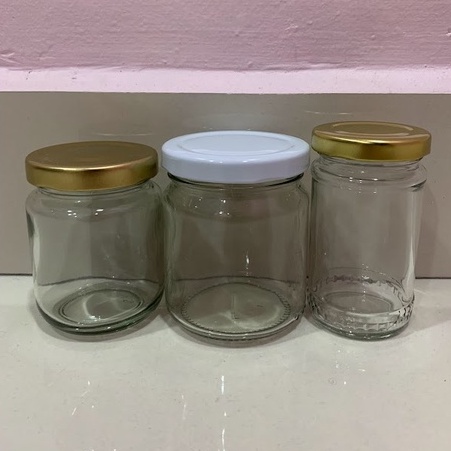 แก้ว JAR / ขวดแก้วพร้อมฝาปิด ALUMINIUM 110/120/200ML