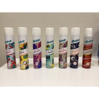 แท้จากUK🇬🇧 🧖✨Batiste dry shampoo 200 ml. สเปร์สระผมแบบแห้ง 🍒 มีรุ่นพิเศษเพียบบ