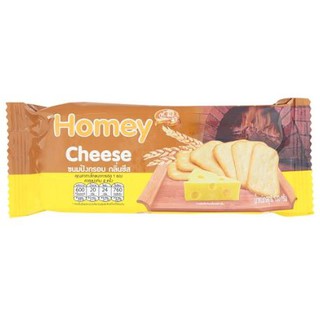 HOMEY โฮมมี่ กลิ่นชีส ขนาด 120กรัม ยกแพ็ค 6ซอง ขนมปังกรอบ CHEESE