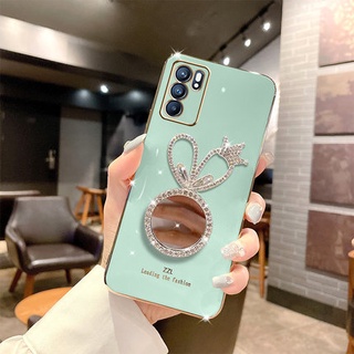 เคสโทรศัพท์ สําหรับ Realme 7 8 6 5 5i 6 6i 5s C3 Pro 5G มือถือแบบนิ่ม กันกระแทก พร้อมกระจก