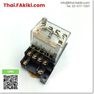 พร้อมส่ง,(D)Used*, LY4N Relay ,รีเลย์ สเปค AC200/220V ,OMRON (66-002-569)