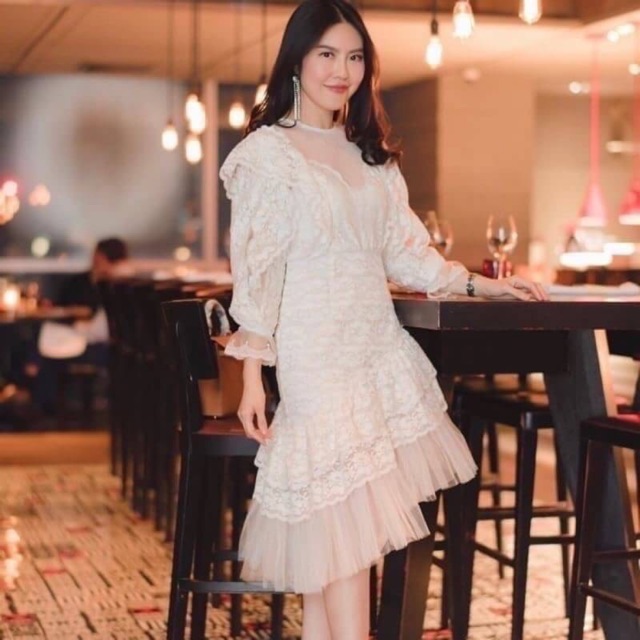 🍒NEW FASHION CELEB DRESs🍒WHITE🍒