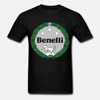 เสื้อยืดผ้าฝ้ายพิมพ์ลายแฟชั่น ใหม่ เสื้อยืด พิมพ์ลาย Benelli Italian Motorcycles Biker S-6 Obchgj43Eijcko27