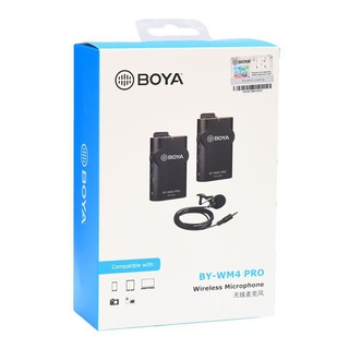 BOYA BY-WM4 PRO Wireless Microphone ไมค์ไร้สาย