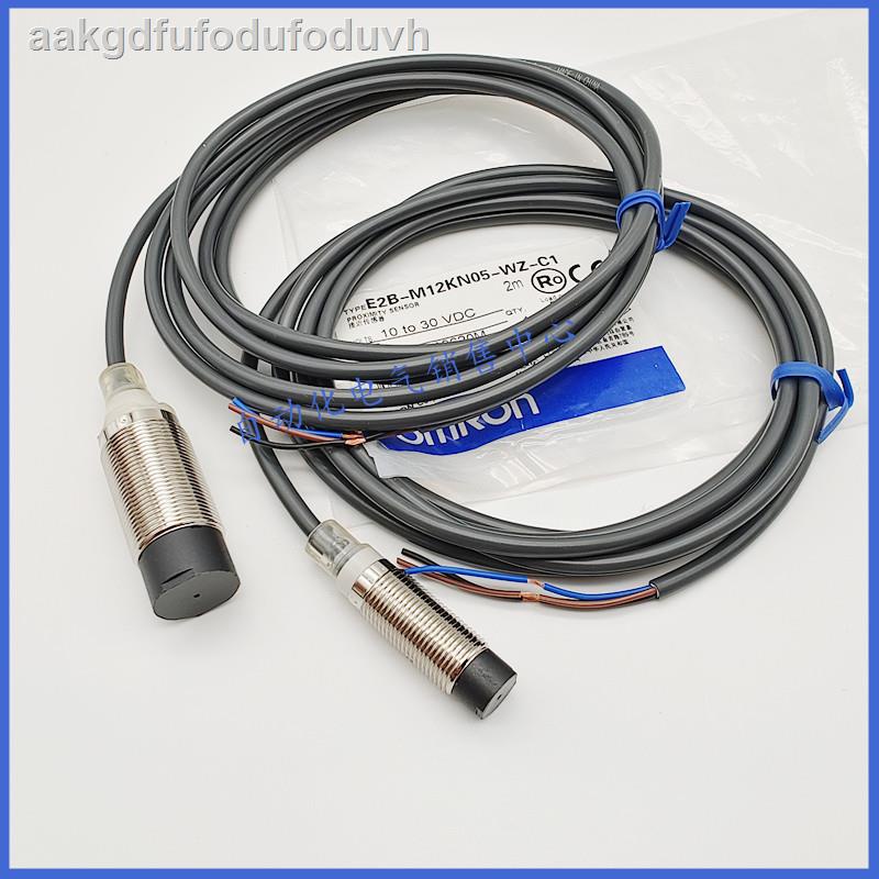 ✕สวิตช์ความใกล้เคียงของ Omron E2B-M12KN05-WZ-C1/LS04/KS08/KN20/LN30/B1/B2/C2