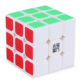 ความเร็วอาชีพมังกร Rubik เรียบรูปปริศนา 3X3-สีขาว