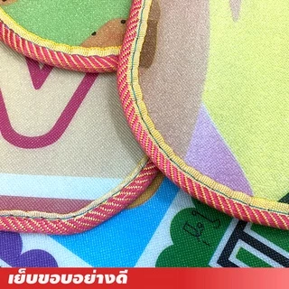 แผ่นรองนั่ง เสื่อรองนั่ง แผ่นโฟมรองนั่ง ขนาด 60x60 ซม. มีลายทั้ง 2 ด้าน ใช้งานได้อเนกประสงค์