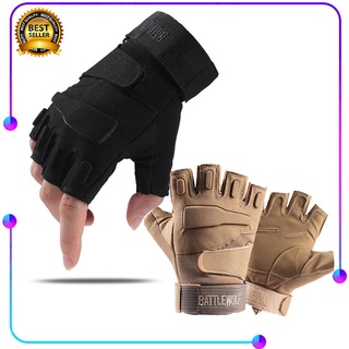 (ใหม่) Fitness Glove ถุงมือฟิตเนส ถุงมือยกเวท ถุงมือขี่มอเตอร์ไซค์