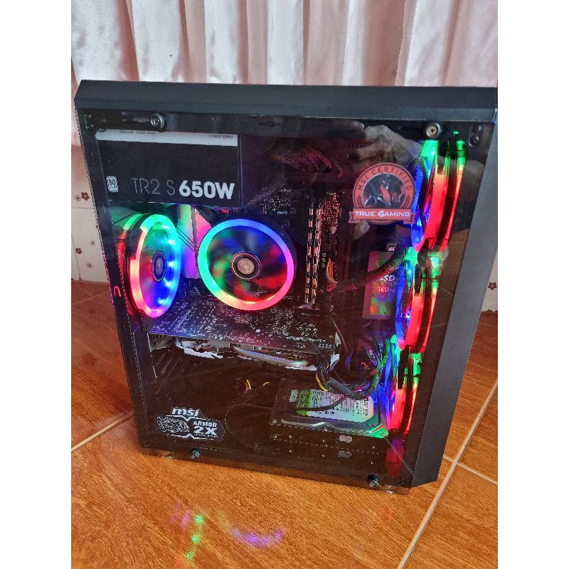 คอมประกอบ PC i5-9400f ,B365 Pro4 ,16GB ,RX570 8GB ,NNMe m.2512gb ,Wifi6