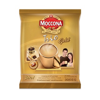 [พร้อมส่ง] MOCCONA มอคโคน่า กาแฟปรุงสำเร็จชนิดผง 3อิน1  ทรีโอโกลด์