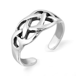 MachuSilver แหวนนิ้วเท้าเงินแท้ 925 Sterling Silver สไตล์เซลติก (Celtic)  พร้อมถุงกำมะหยี่