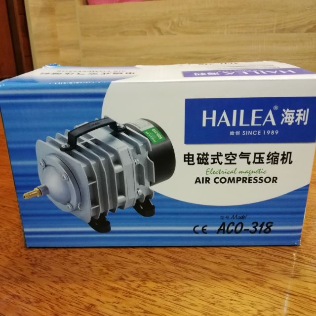 📢รับประกัน1เดือน📢ปั๊มลมลูกสูบ hailea aco318​ (มีของพร้อมส่งค่ะ🔥)​