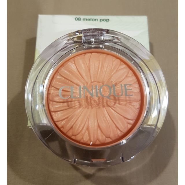 (พร้อมส่ง)*Sale*Clinique cheek pop blush pop 08 melon pop
