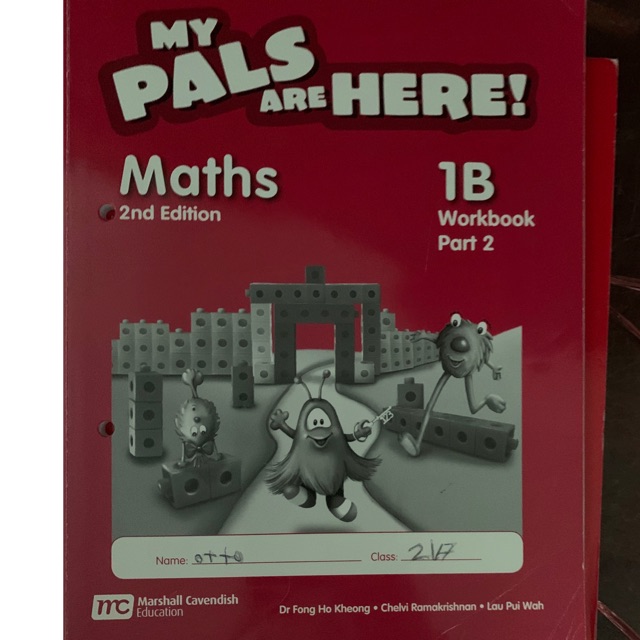 My pals are here maths 1B part 2 มือ 2 ป1