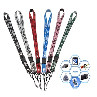 [6 สี ] Adidaslanyard สายคล้องโทรศัพท์มือถือพวงกุญแจพวงกุญแจป้องกันการสูญหาย