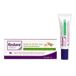 Endure Cream อองดรุยรี่ ครีม ครีมบำรุงผิว แก้ปัญหา สิวสเตียรอยด์ ผิวแห้ง ขนาด 10 กรัม 14332 / 40 กรัม 15592