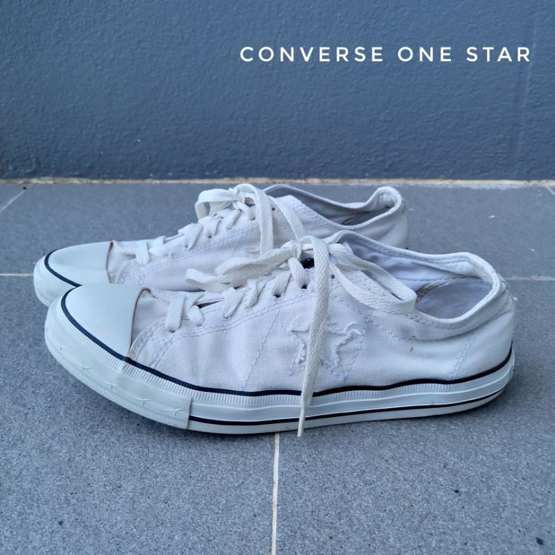 รองเท้า​ Converse One​ star Canvas​ ของแท้​ มือสอง