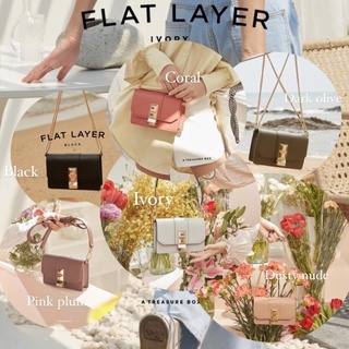 Flat layer 👀🌸atreasuerbox🥣new in pack! พร้อมส่งนะคะ🌟🍒