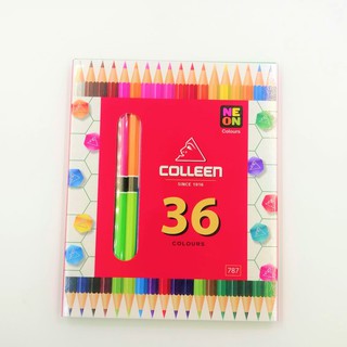 สีคอลลีน 36สี colleen (สองหัว)