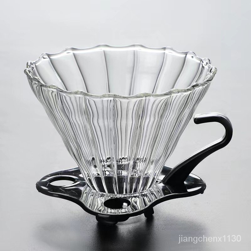 ดริปเปอร์ V60 แบบพลาสติก (แท้จากญี่ปุ่น) 1-2 ถ้วย/1-4 ถ้วย V60 Plastic Dripper S.H.PLUS