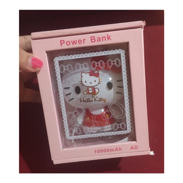 ขาย Power Bank Kitty สีแดง
