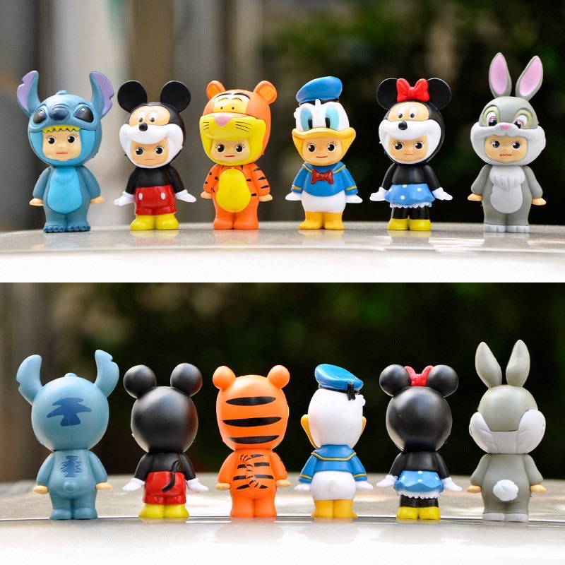 ฟิกเกอร์ Kewpie Disney Costume (6ตัว)
