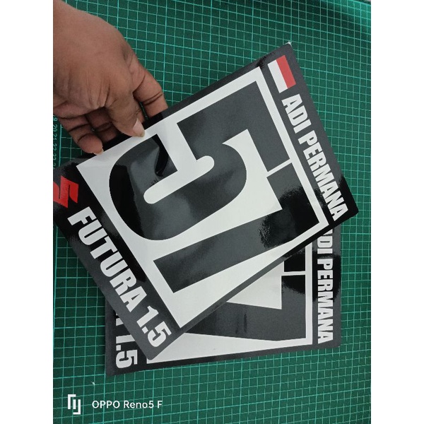 ประตูรถ START Number VINYL STICKER สติ๊กเกอร์. สติ๊กเกอร์ซิ่ง. สติ๊กเกอร์หมายเลขเริ่มต้น. สติ๊กเกอร์ตัวเลข Cool Hull VIRAL ราคาขวาและซ้าย UNIVERSAL