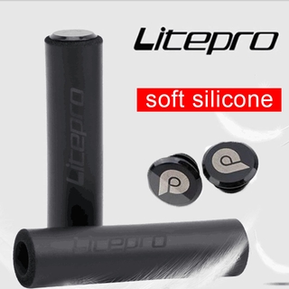 Litepro ปลอกซิลิโคนหุ้มแฮนด์จักรยานกันลื่น 22 . 2 มม .