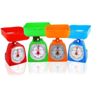 เครื่องชั่งวัตถุดิบ เครื่องชั่ง ตาชั่ง 5 KG (คละสี) ที่ชั่งอาหาร เครื่องชั่งอาหาร ที่ชั่งวัตถุดิบ ตราชั่งวัตถุดิบ สปริง