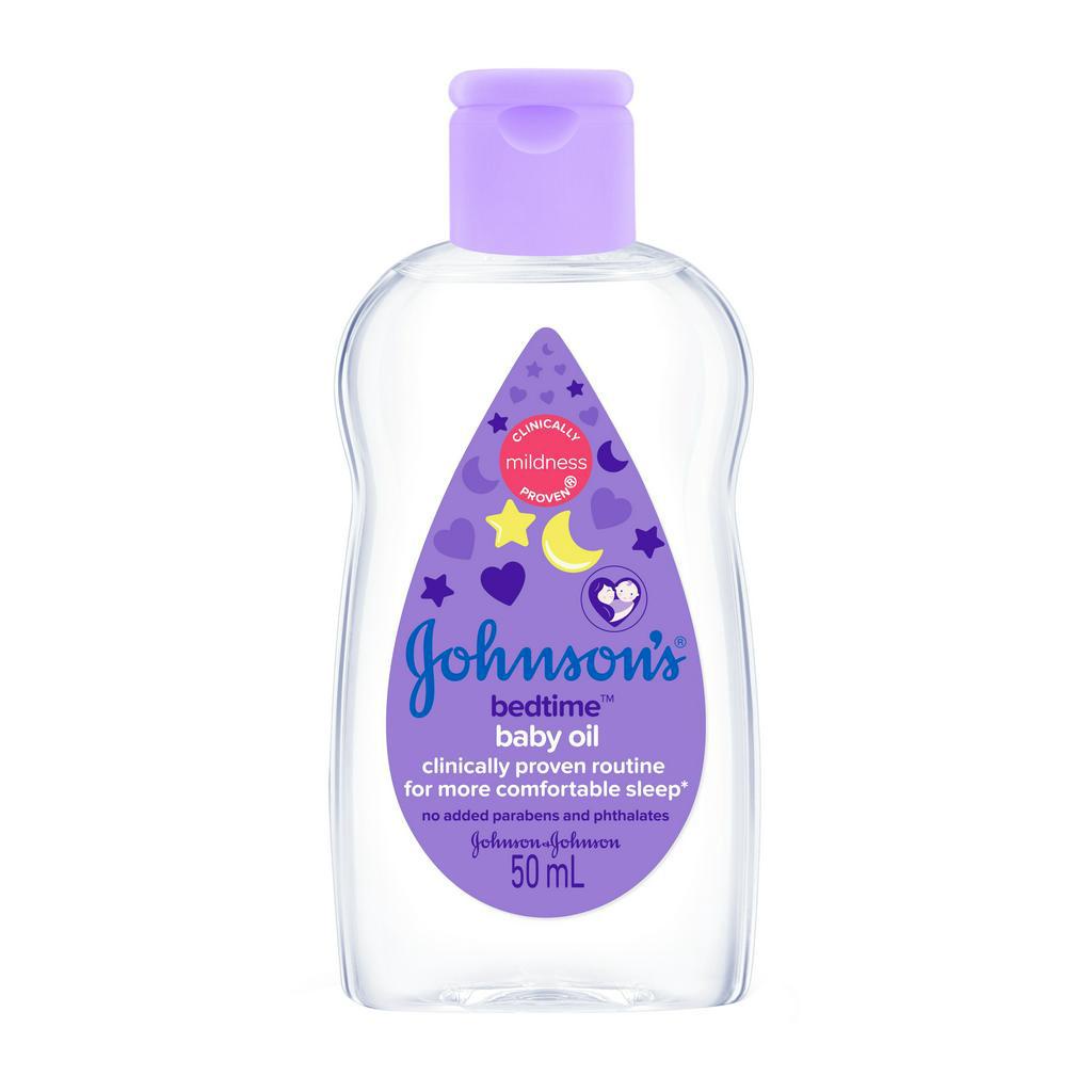 [Gift] JOHNSON’S BEDTIME BABY OIL 50 ML (สินค้าสมนาคุณงดจำหน่าย)