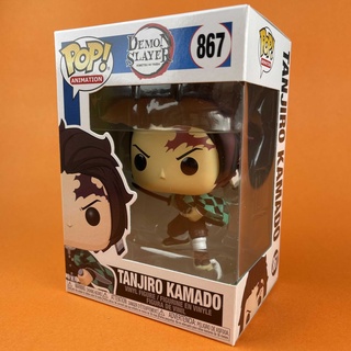 Funko POP Tanjiro Kamado 867 Demon Slayer : Kimetsu No Yaiba  :  ดาบพิฆาตอสูร