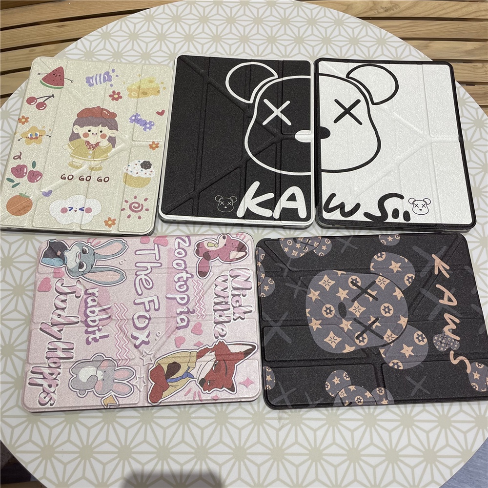 เคสไอแพด  Air3 10.5 pro 10.5 gen9gen8gen 7 10.2 Air4 Air5 10.9 เคสลายการ์ตูนน่ารัก Air1 Air2 gen5 gen6 9.7 - รูปที่ 3