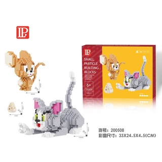 Mega Toys เลโก้ ตัวต่อ  LP 200508  ทอม แอนด์ เจอร์รี่ Tom And Jerry